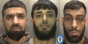 Left to right: Mohammed Jamil, Mohammed Saad, and Idris Ahmed. 