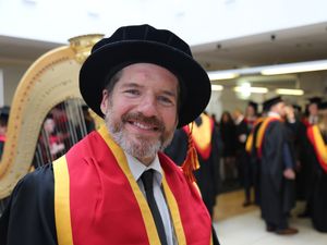 Supporting image for story: Shrewsbury's The Walking Dead artist Charlie Adlard becomes university fellow