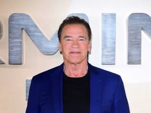 Supporting image for story: Arnold Schwarzenegger makes appearance in Kalush Orchestra’s music video