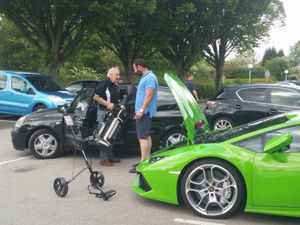 A friend in a Renault Clio came to the rescue