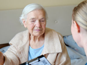 Supporting image for story: Service for hospitals and care homes looking after vulnerable adults in Powys moves online