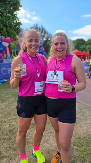 Rianna Price and pregnant mum to be Leonie Styles