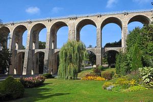 The imposing Chaumont Viaduct  is a feat of 19th century masonry and architecture. The structure was built in less that two years and inaugurated in April 1857