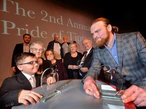 Supporting image for story: Brave Josh and Karl are warriors together