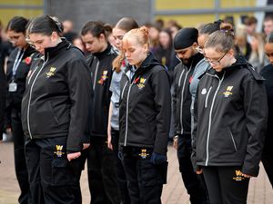 Supporting image for story: Wolverhampton college students pay respects to the fallen at remembrance day services
