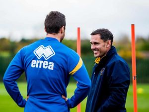 Supporting image for story: Paul Hurst takes Shrewsbury Town training, in pictures