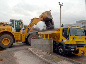 Supporting image for story: Grit lorries ready as big freeze hits West Midlands