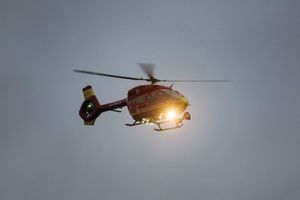 The Air Ambulance at the scene