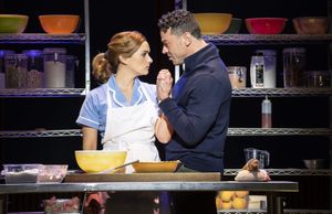 Chelsea Halfpenny and Matt Jay-Willis