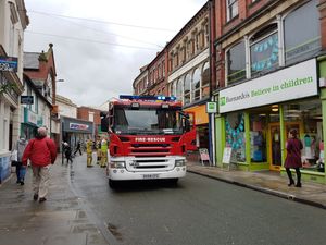Supporting image for story: Oswestry town centre street sealed off because of burning toast