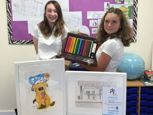 Supporting image for story: Market Drayton pupils continue winning in art and writing competitions