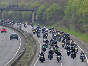 Supporting image for story: Thousands of bikers gather for annual Bike4Life ride from Shrewsbury to RAF Cosford