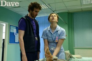 Ed Easton and Claudia Jessie in Porters