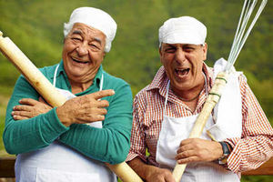 Supporting image for story: Two Greedy Italians: Still Hungry - TV review