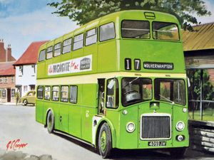 Supporting image for story: Memories of the old Severn Valley Railway and motorists are fed up! Your letters - plus an old postcard of the number 17 to Wolverhampton stopping at Bridgnorth