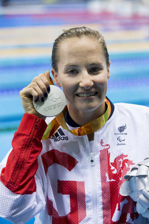 Swimmer Claire Cashmore