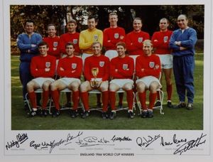 1966 England World Cup Winners signed print