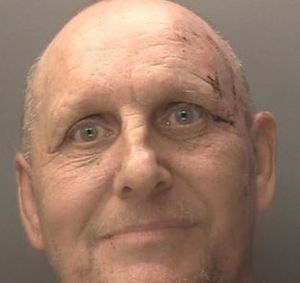 Leslie Cook has been jailed for 10 months after crashing his Mini near the scene of an iconic crime film