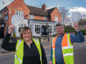 Karen and Michael Cooper are both ready to give the Queens Head a brand new look