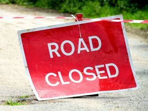 Road closed