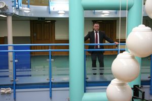 Councillor Philip White at Shire Hall