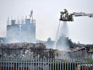 Supporting image for story: 'Devastating' fire at Dudley factory deemed accidental as firefighters confirm blaze is now out
