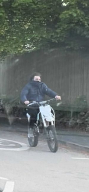 One of the off road bikers. Picture: West Mercia Police
