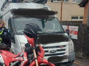 Supporting image for story: Van breaching driving offences pulled over after child spotted on passenger's lap 