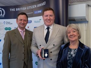 Supporting image for story: Market Drayton man receives prestigious people's honour at the Palace of Westminster