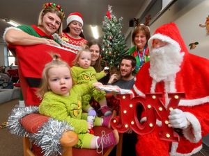 Supporting image for story: Christmas party for Telford hospital's neonatal unit