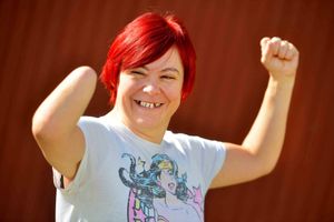 Mrs Gibson injured her hand eight years ago