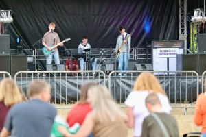 The crowds were treated to live music performance. Picture: Telford & Wrekin Council