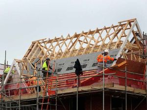 Supporting image for story: Developer proposes 11ft acoustic barrier to avoid noise complaints over Market Drayton flats plan