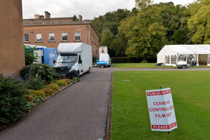 Film crews spotted at Dudley's Himley Hall