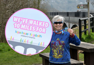 The Hope House Llangollen Canal Walk raised £20,000.