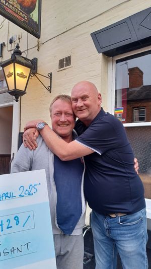 Kev Roberts and Ges Fleetwood.