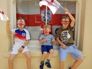 Supporting image for story: Flying the flag for England: Here's our Star Witness winning photo