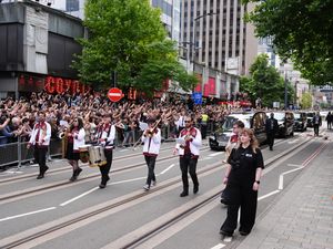 Supporting image for story: Ozzy Osbourne laid to rest in grounds of his mansion after massively popular Birmingham procession