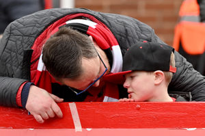 Fans were left deflated by the result – but proud of their team