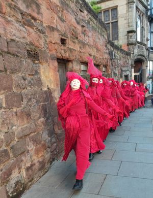 Red Rebels at Shrewsbury 