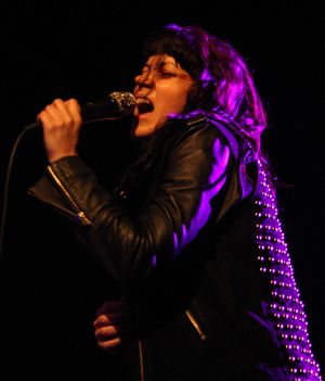 Last Internationale supporting The Cult at Birmingham's O2 Institute. Pictures by: Andy Shaw