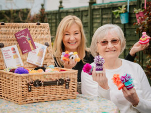 Supporting image for story: Shrewsbury charity knitters pass 1,000-hat milestone