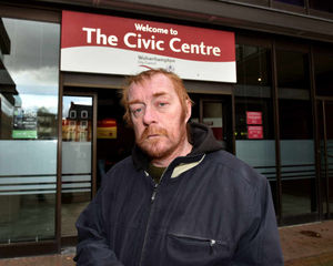 Andrew Greenwood has lived on the streets for the last five years