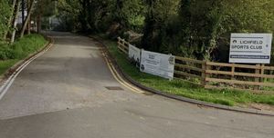 A Google Street View Image Of The Entrance To Lichfield Sports Club. Free for use by all LDRS partners