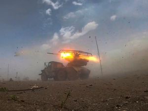 Supporting image for story: Seven killed by Russian missiles in Ukraine’s second-largest city