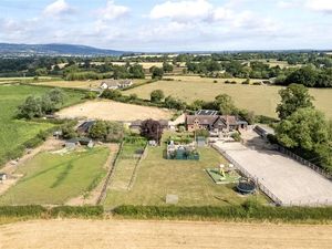 Supporting image for story: Expansive south Shropshire property with modern one-bedroom annexe and equestrian facilities hits the market