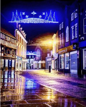 Neil Wilkinson captures the lights of Oswestry