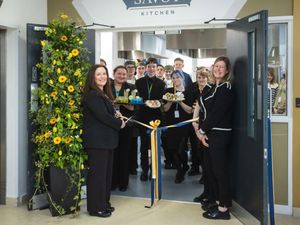 Supporting image for story: Minister launches new state-of-the-art 'inclusive kitchen' at leading college