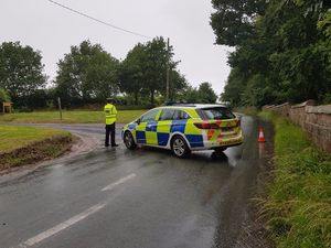 Supporting image for story: Crash closes road in Codsall Wood