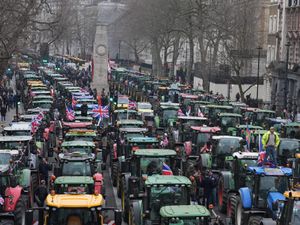 Farmers protest